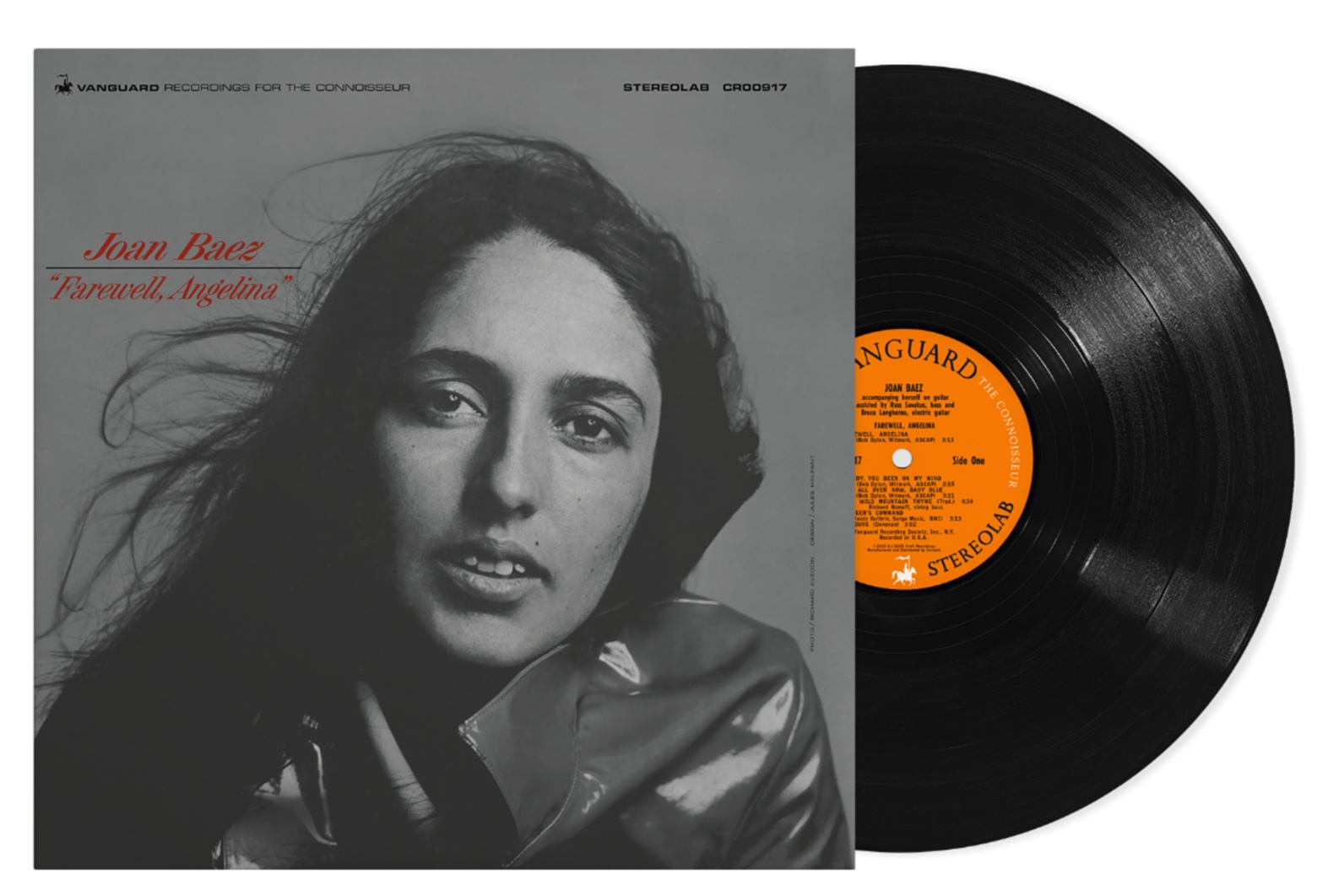 Joan Baez's bestselling 1965 album 'Farewell, Angelina